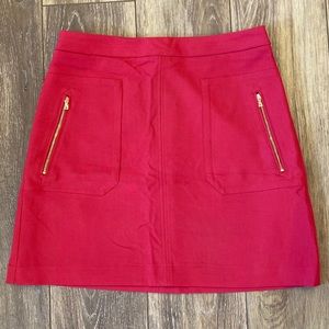 LOFT Skirt with Zipper Pockets